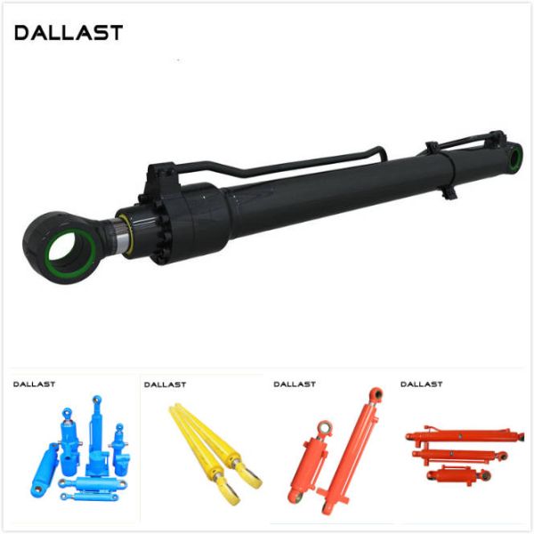 Multistage Double Acting Hydraulic Ram for Heavy Duty Industrial Truck