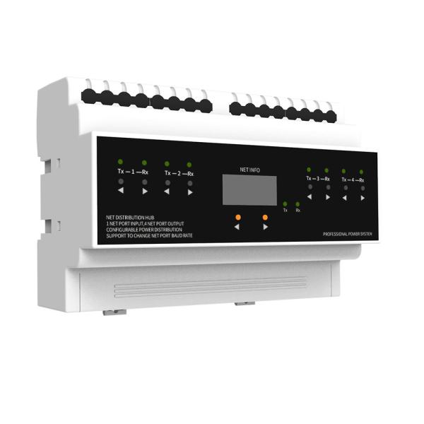 Energy Saving Lighting Control Module 4 DC-NET Bus Extend Ports Distribution Hub