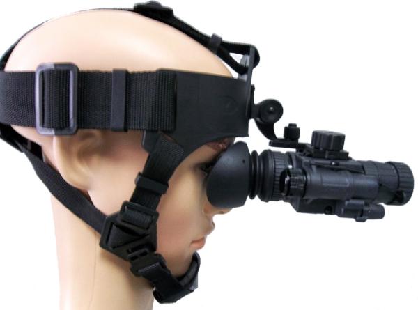 Lightweight Ip67 Monocular Night Vision Viewer Handheld / Weapon Mountable