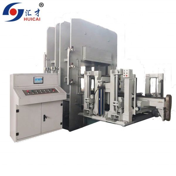 220/380V Frame Type Automatic Hydraulic Rubber Vulcanizer for Car Mat Belt Production