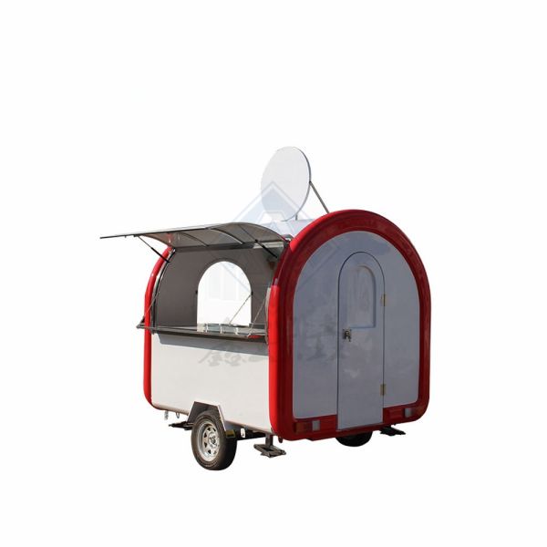 Electric Utility Cart Juice Bar Cart Ideal for Cooking Oil and Outdoor Fast Food
