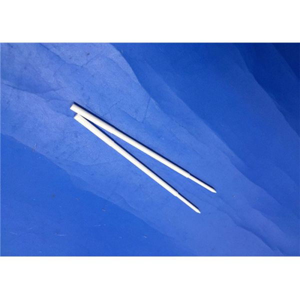 White Polished Zirocnia Ceramic Rod / Small Ceramic Roller Pin