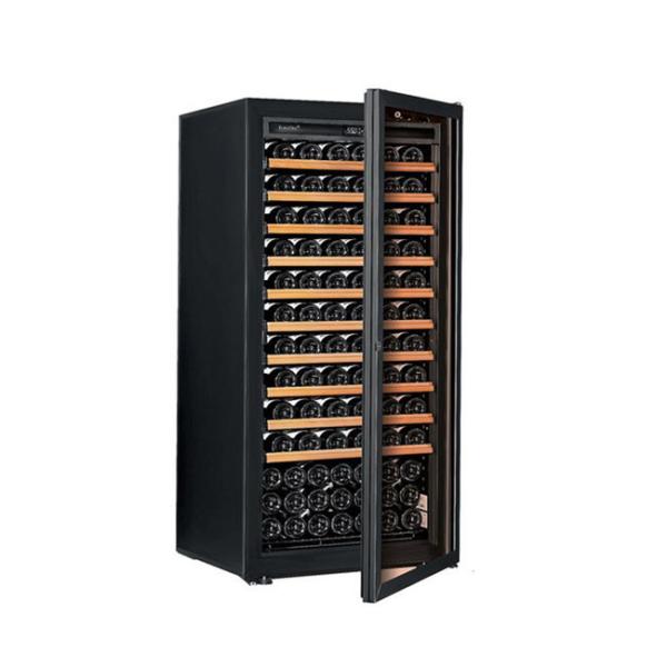 201 304 316 316L Stainless Steel Wine Cabinet Black Home Glass Cabinet Customized