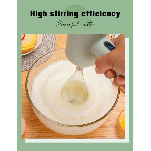 Нержавеющая сталь однояйцевая битва с регулировкой 3 скорости для легкой смешивания и смешивания