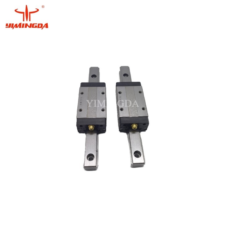 15MM Extended Steel Alloy Bearing Block & Rail Assembly 1011858000 for Atria Cutter Spare Parts