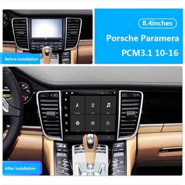 2010-2016 Porsche Panamera Android Auto 8.4 Inch 3G/4G Wifi Audio Video 800x600