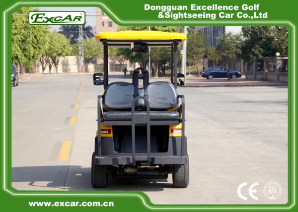 Tipo bonde 350AH bonde do carro 3 - 4 do combustível de EXCAR do golfe do amarelo bateria do Trojan de Seater 48V