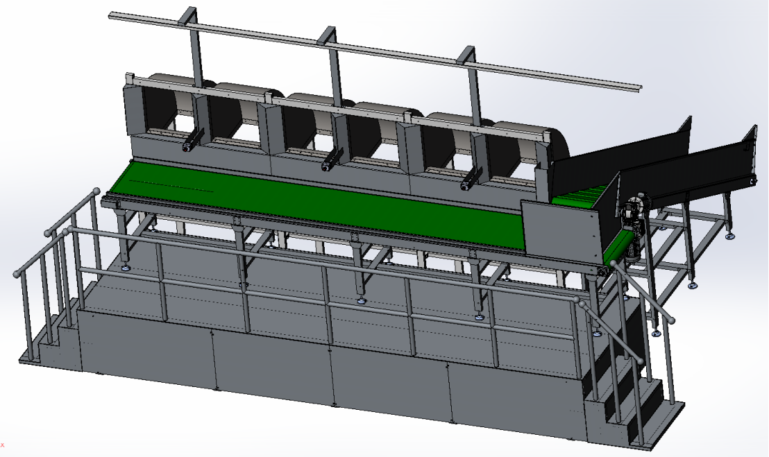 Zhengzhou Generate Machinery New Product Conveying Line INDUSTRIAL LAUNDRY TRIAGE SYSTEM
