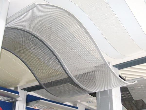 Aluminum Outdoor Wall Facade Panels With Carved Design Perforated Sheet Metal Fireproof Mirror Finish