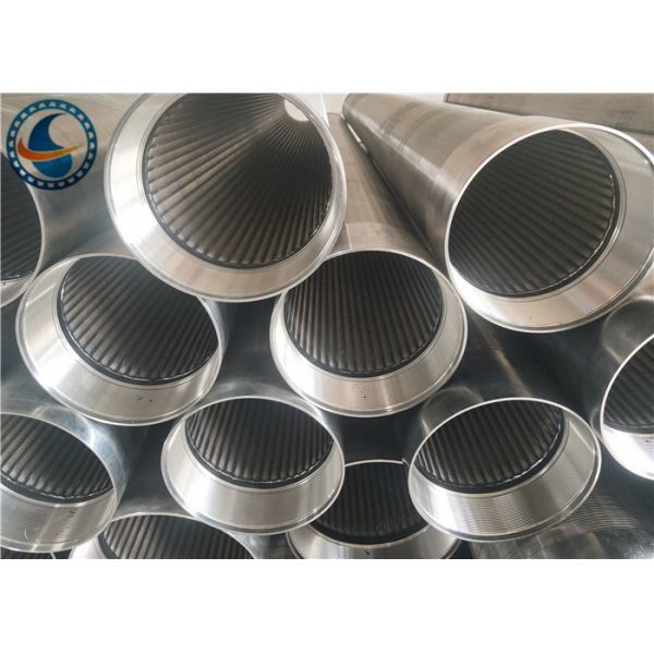 Self Supported Water Wire Screen , Large Diameter Johnson Screen Filter