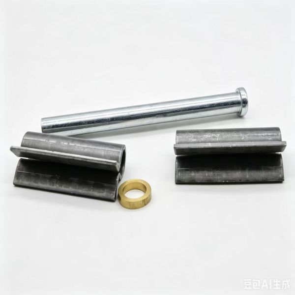 Welding hinge H26502X hinge leaf ringent, with washer or bearing,material:iron, finishing:self color or zinc plating