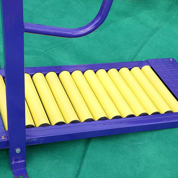Body Building Public Outdoor Exercise Equipment Powder Coated Mateial 1.06m Size