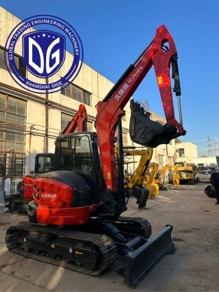 Kubota KX163 6.3 Ton Mini Excavator venda Excavator Usado do Japão
