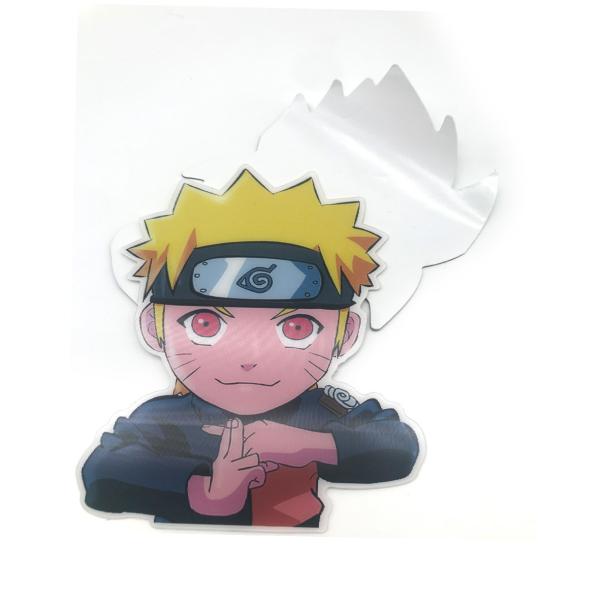 Hologram 3d Lenticular Wall Car Sticker Custom Cute 3d Anime Motion Stickers With Logo Waterproof Wallpaper Sticker
