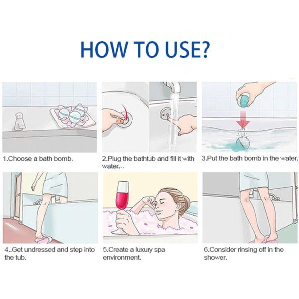 Custom Relaxing Bath Salts Natural Bomb Fizzies Organic CBD Bath Bomb Gift Set