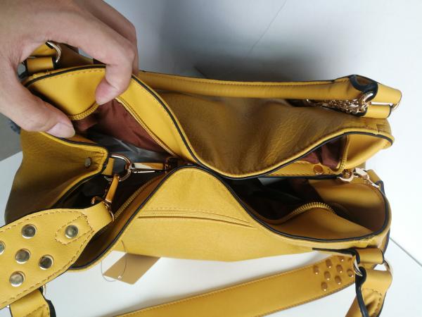 Custom Women Top Handle Satchel PU leather Shoulder Handbags Tote Purse