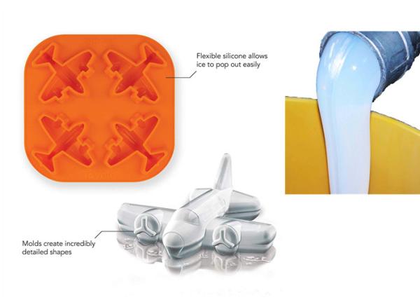 Easy pigmentable Food Grade Liquid Silicone Rubber Non Stick Nature With LFGB