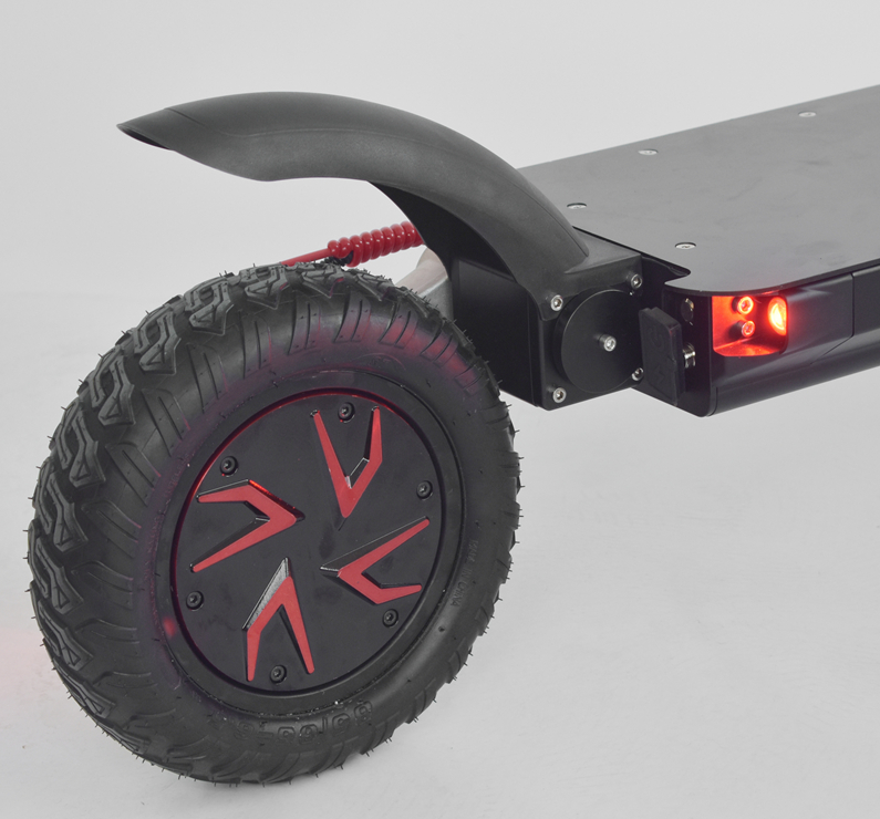 Черный электрический самокат пинком мотор 10 дюймов двойной с самоката дороги электрического легкого для того чтобы сложить