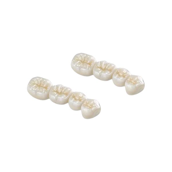Customized Zirconia Dental Crown Strong Abrasion Resistance Easy Clean