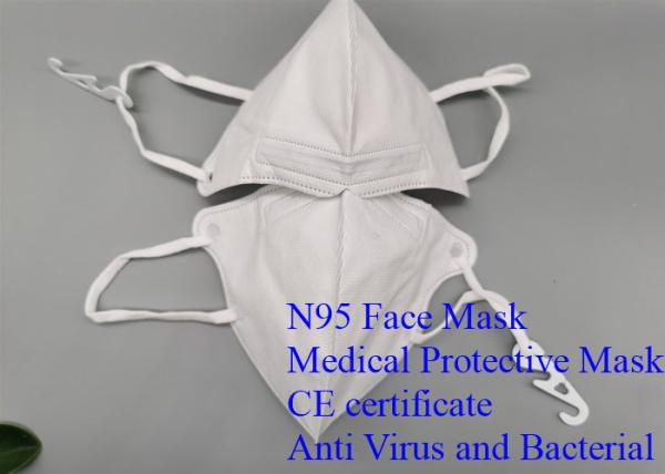 Anti Coronavirus N95 Mask Reusable , Hypoallergenic Surgical Dust Mask