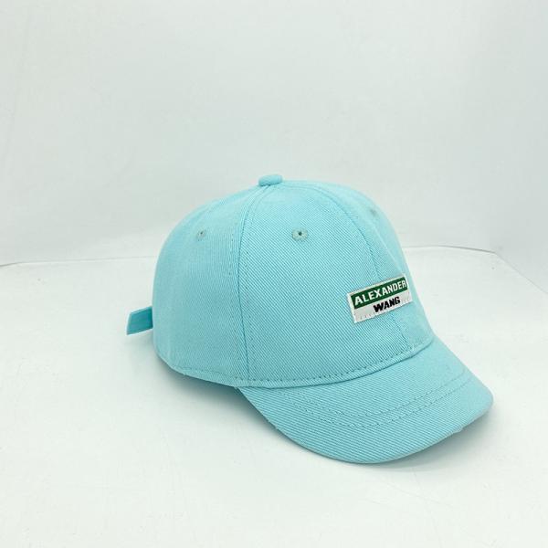 Patch Short Brim Soft Top Multicolor Cotton Baseball Cap For Men And Women