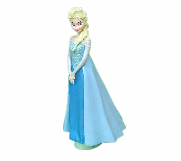 Blue Snow Color Disney Frozen Figurines Cartoon Shampoo Bottle ANNA ELSA Princess Container