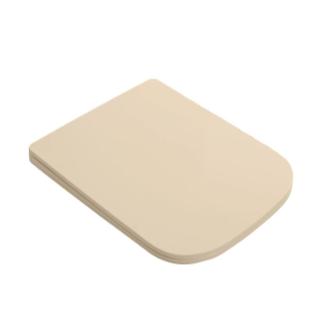 Duroplast Hot Sale Custom Cheap Price WC Bathroom Sanitary Ware Modern Soft Closing UF Square Shape Toilet Seat Cover