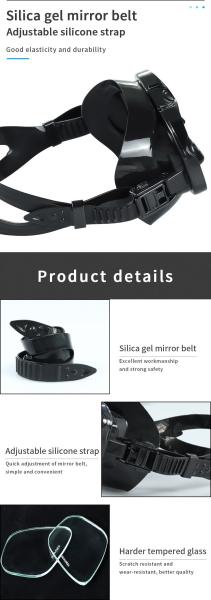 ODM Swimming Scuba Dive Snorkeling Goggles Mask For Adult Waterproof