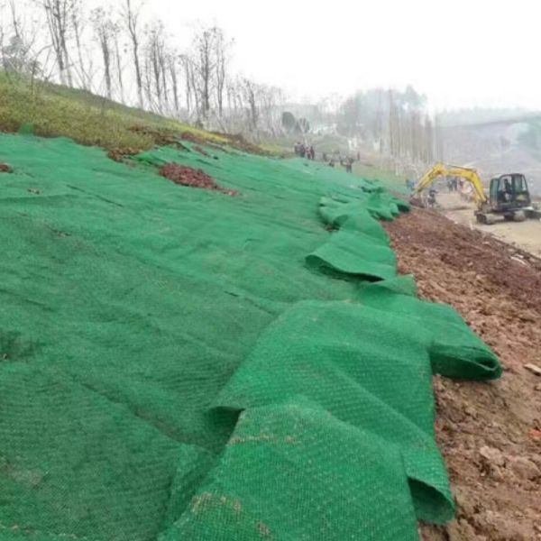 3D Composite Geo Net Drainage 16KN/M Geogrid Net Infrastructure Protection