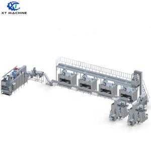 500-1000kg/h セサムピーナッツのコーティングとローストリング マシン ナッツのコーティングとベーキング生産ライン