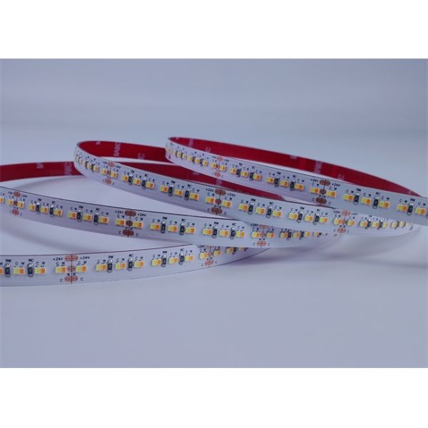 Bi Color 2216 SMD Color Changing LED Light Strips 1800K-6500K RA CRI97 No Dark Dot