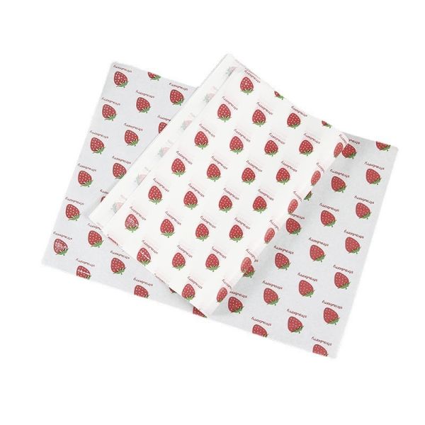 Disposable Sandwich Packaging Paper Full Payment Food Oil Proof Paper for Simple Style