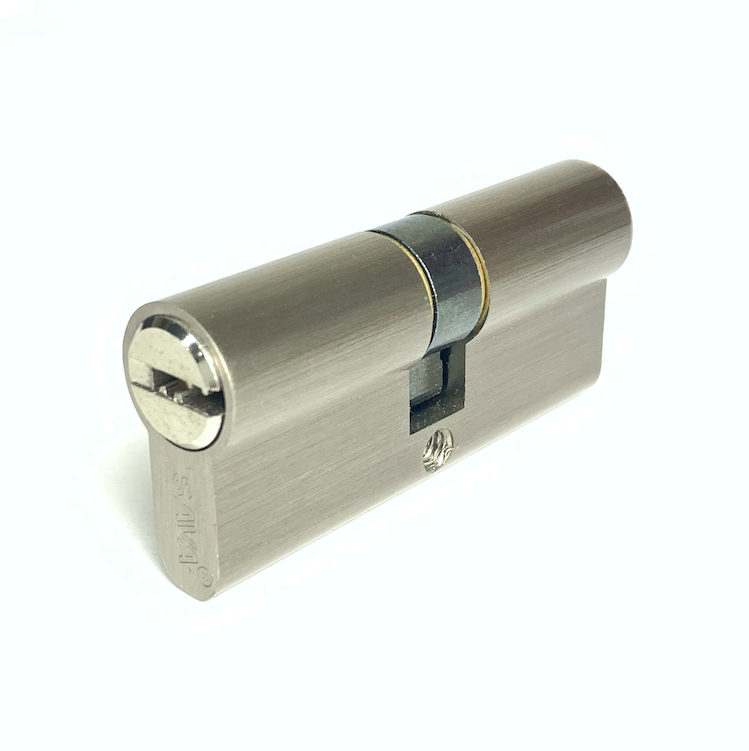 Zinc Alloy Cylinder Lock Silver 70mm Barrel Lock Custom Size