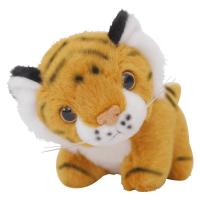 Remplissage de coton de Tiger Stuffed Doll With Polypropylene de simulation d'EN71 25cm