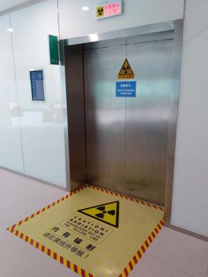 Class I Steel / Lead X Ray Shielding Materials Proton Protection Door Anti Radiation For Operating Room Size Customized
