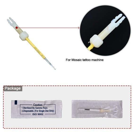 Stainless Steel Disposable Permanent Makeup Tattoo Card Needles for Mosaic Machine