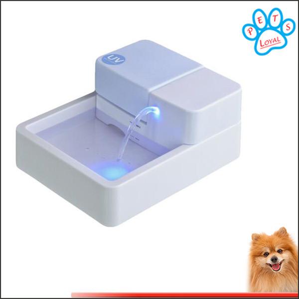 Premium Pet Fountain Drinking Water Bowel Feeder LED Light UV Purification Circulates Wate