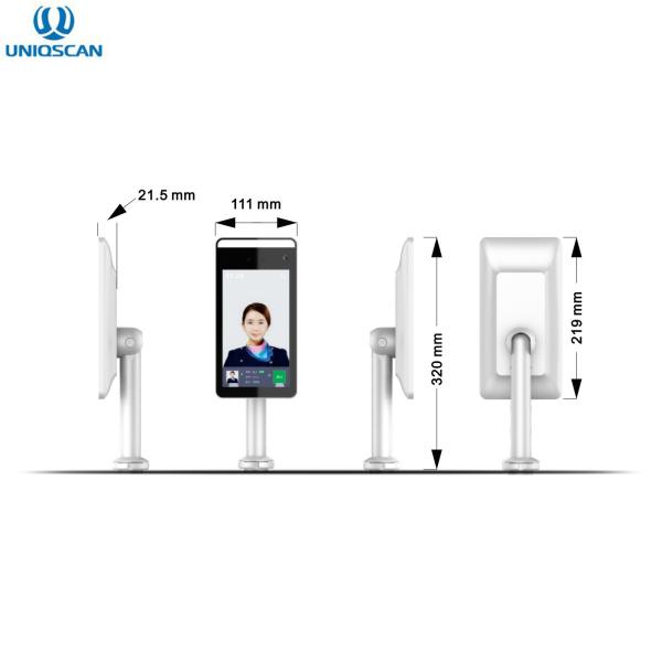 Temperature Measuring Facial Recognition Equipment 24V DC Brushless Motor For Access Control
