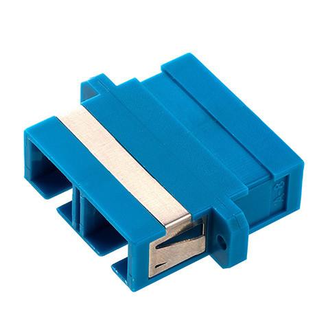 FTTH SC Male LC Female Duplex Fiber Optical Adapter With Flange Hybrid Adapter 10