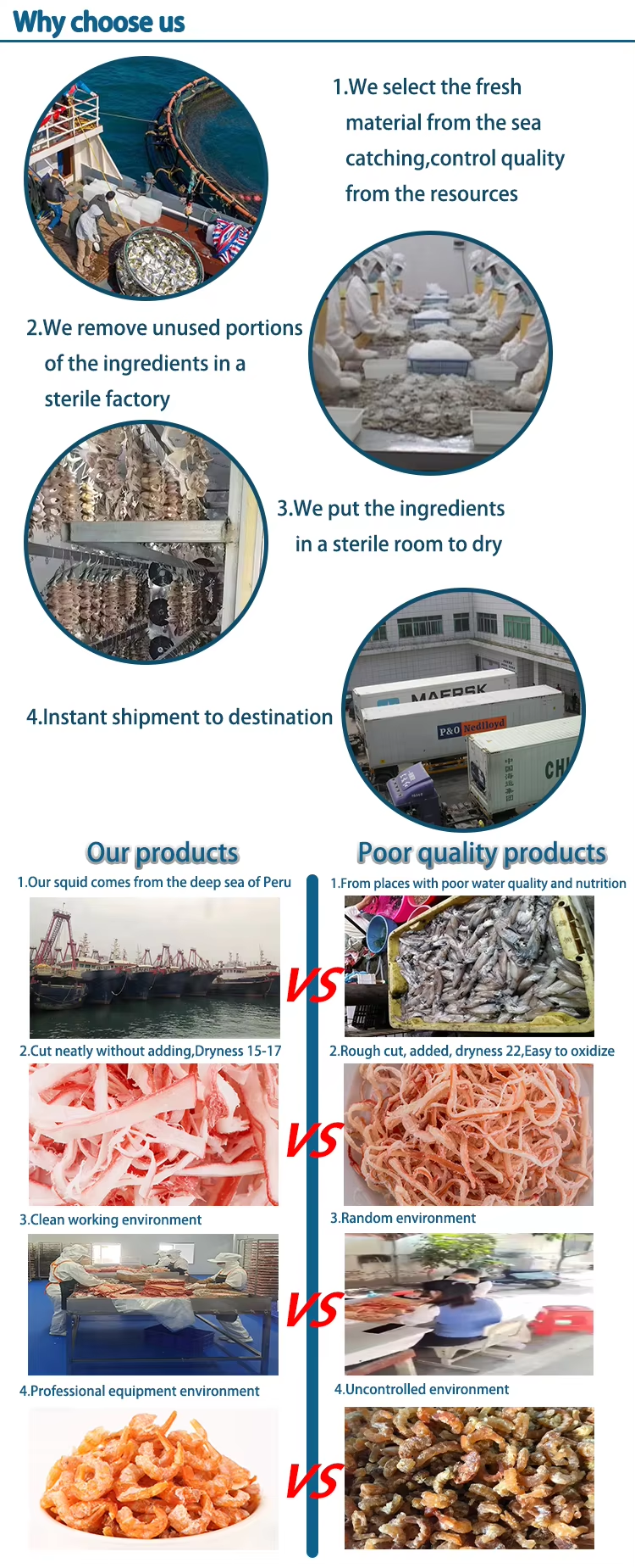 Filete de pescado de tilapia entero congelado fresco IQF de buena calidad china, precio al por mayor de mariscos