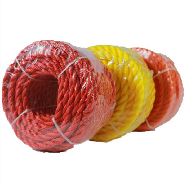 PP Rope 3 or 4 Strands Marine Fishing Rope Nylon ThreadTwisted Polypropylene PP Rope