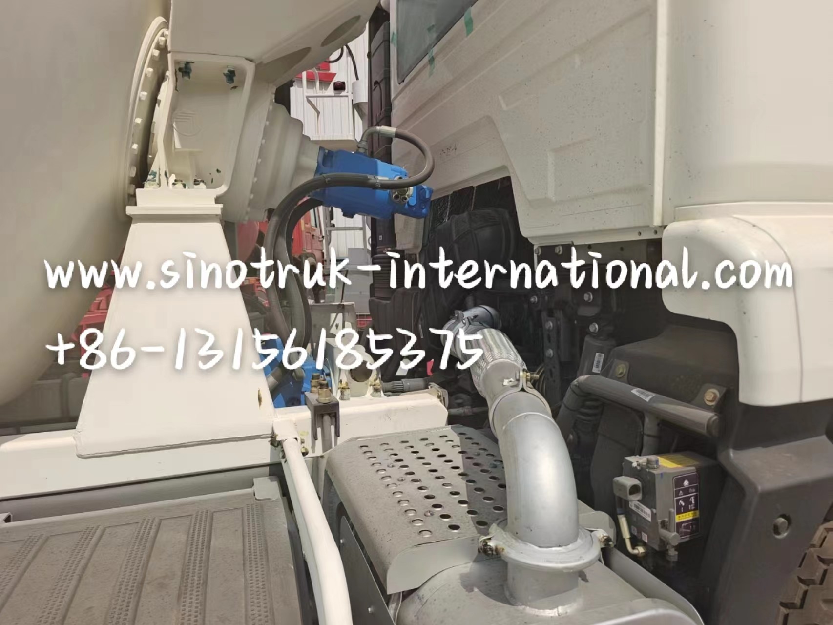 Тележка 6×4 RHD ZZ1257V324JB1R конкретного смесителя SINOTRUK HOWO