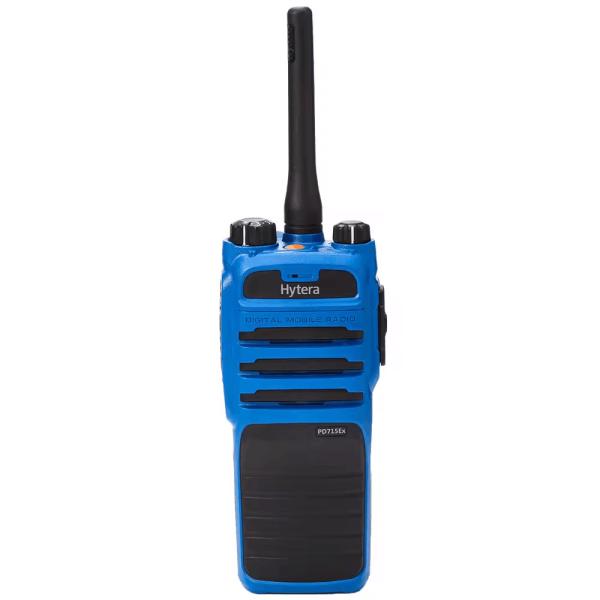 PD715Ex Walkie-talkie portátil para hytera, classificado IP67 para proteção contra poeira e umidade