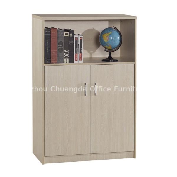 Office Aluminum Legs Wooden Storage Cabinets CD-2217 for 2 person