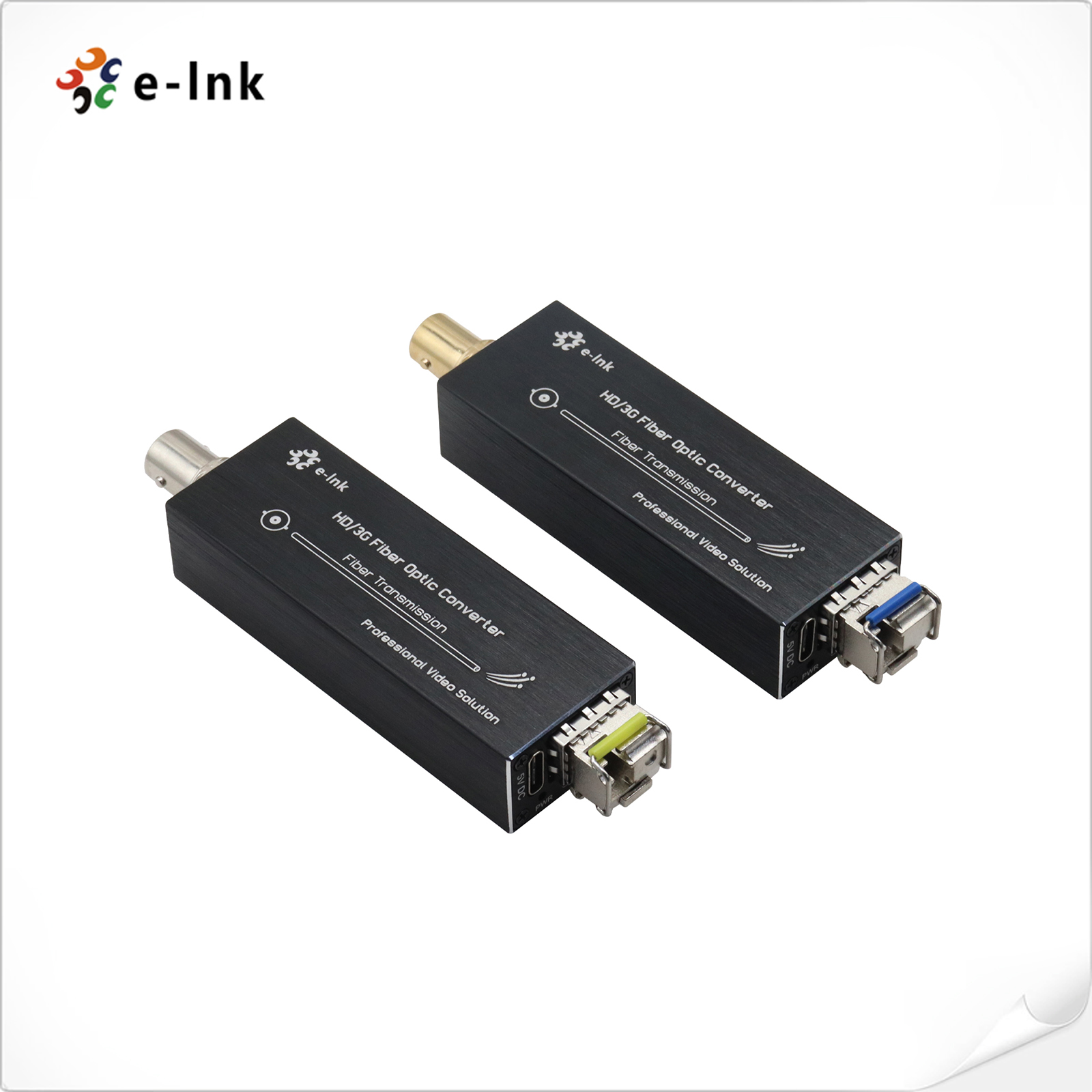 Производственная цена HD SDI Fiber Converter 20KM LC HD SDI Видеопередатчик Приемник