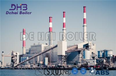 Power Station HRSG Boiler , High Pressure Steam Boiler Vertical Gas Flow Type