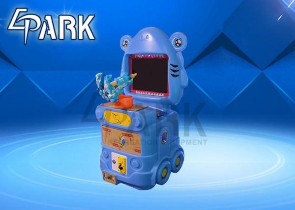 Cute Shark Cabinet Gun Shooting Redemption Game Machine For Arcade Amusement Park