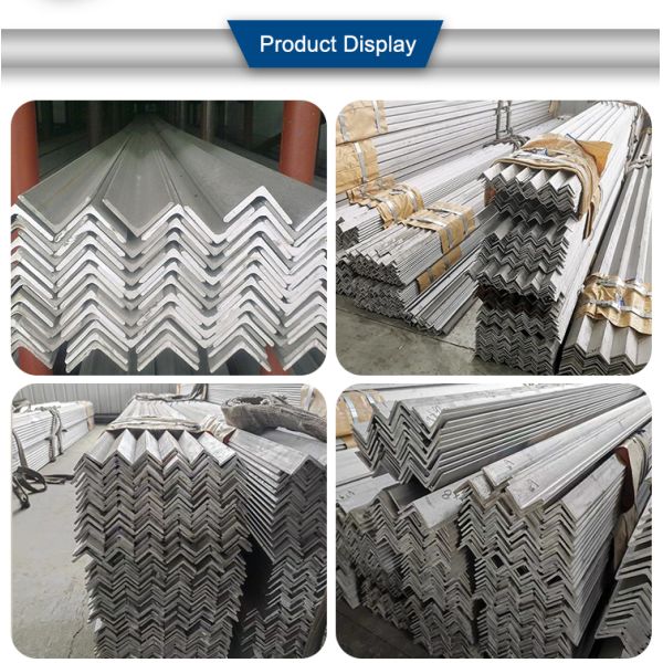 SS GB JIS SUS201 SUS304 Нержавеющая сталь угол 3m 4m 5m длина горячекатаная полированная поверхность