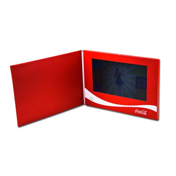 4.5/5/7/10.1 inch LCD video book marketing video brochure manufacture from China