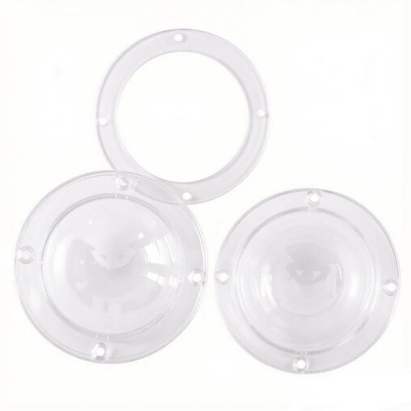 88mm 120° PC LED Lens Cover for High Bay Lights 91% Light Transmittance OEM & ODM Manufacturer